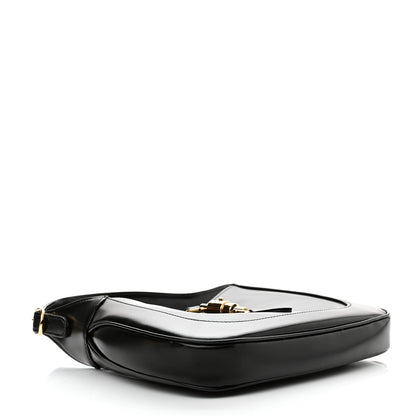 Gucci Boarded Dyana Lux Calfskin Small Jackie 1961 Hobo Black 4 of 10