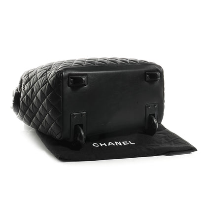 Chanel Quilted Lambskin Coco Cocoon Trolley Black 4 of 7