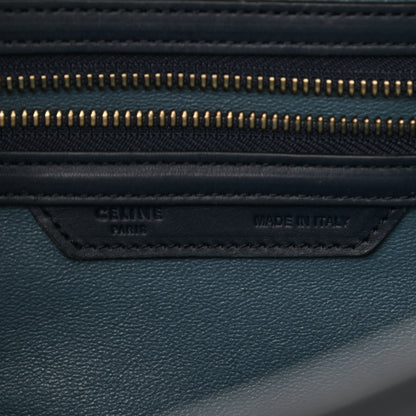 Celine Smooth Calfskin Micro Tri-Color Luggage Brick 6 of 17