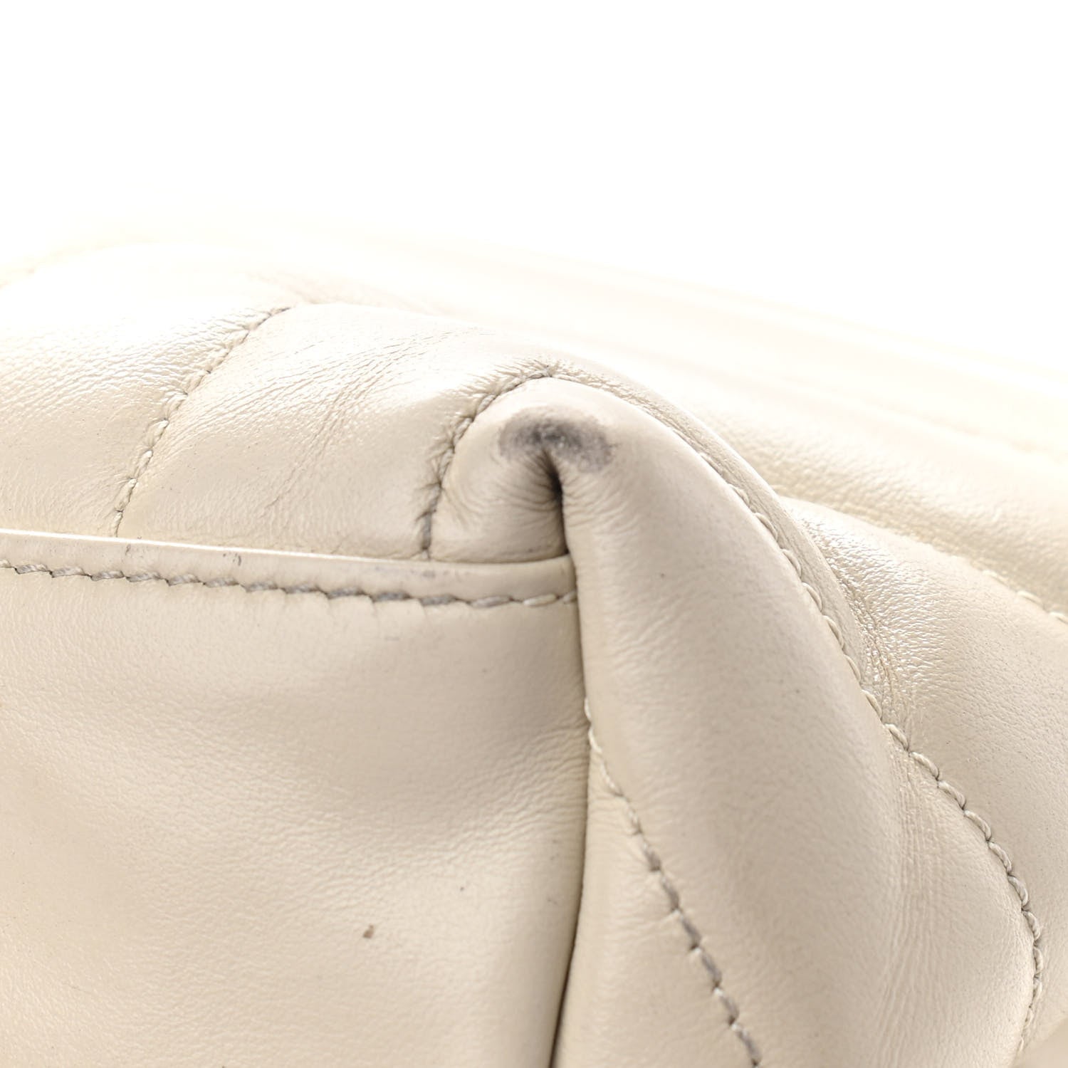 Saint Laurent Calfskin Y Quilted Monogram Medium Loulou Chain Satchel Nude Powder 12 of 14