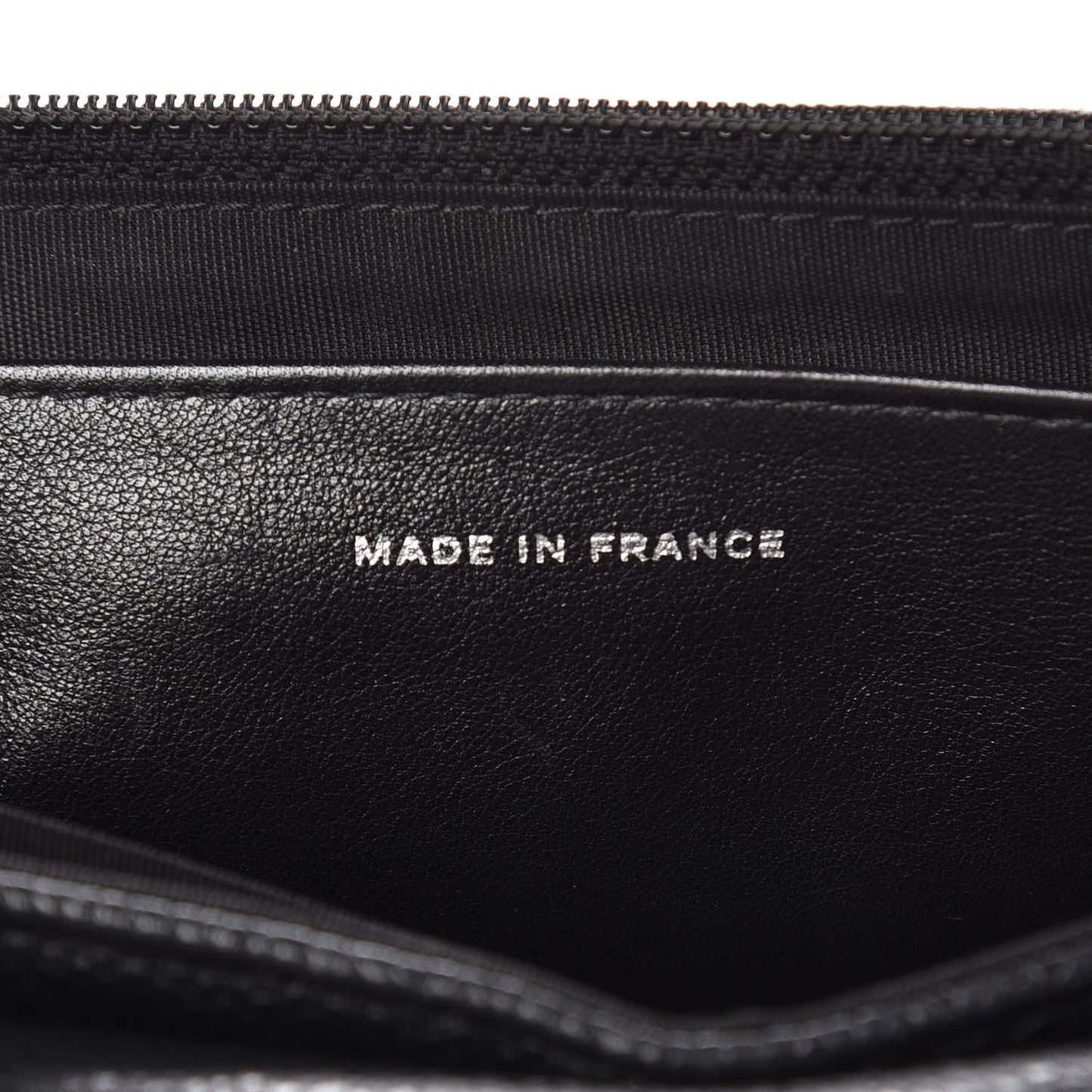 Caviar Half Moon Wallet On Chain WOC Black