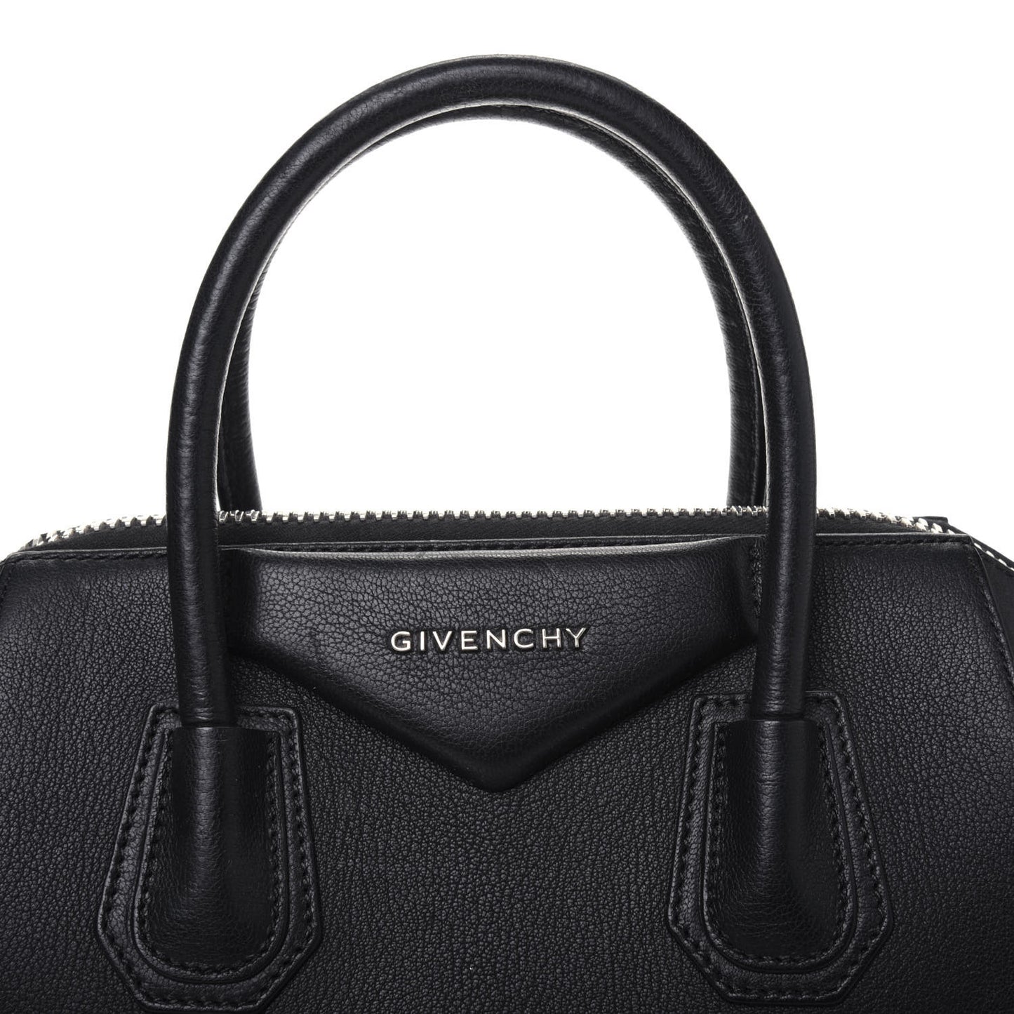Sugar Goatskin Small Antigona Black