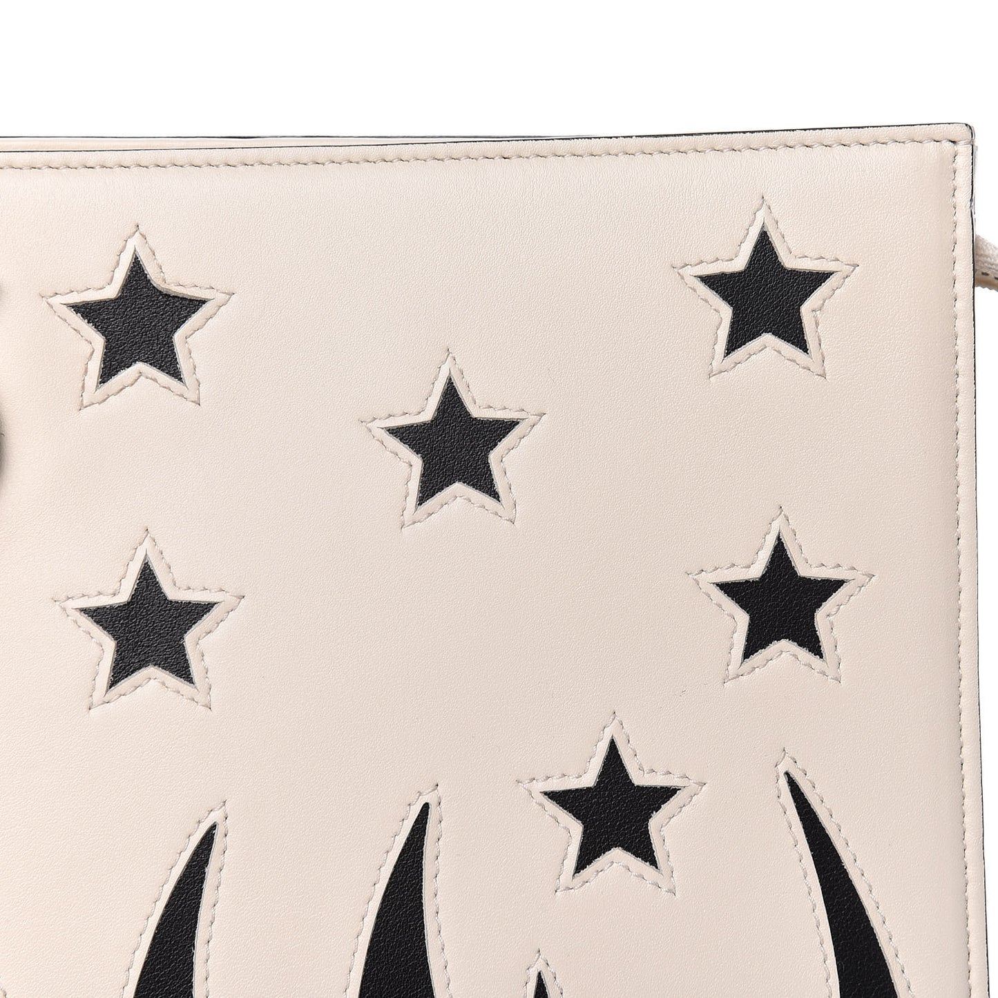 Calfskin Animalier Clutch White