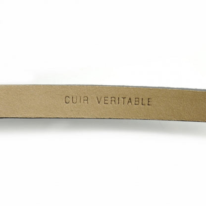 Chanel Crystal Skinny Belt Metallic Black 4 of 5