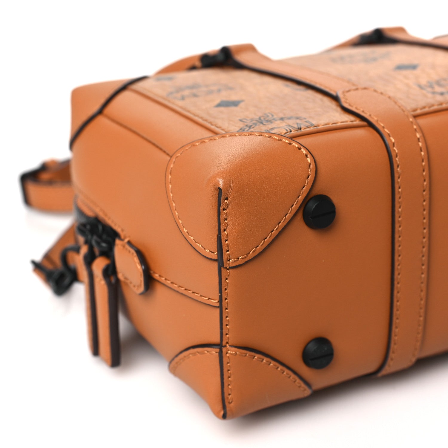 MCM Visetos Small Soft Berlin Cognac 9 of 10