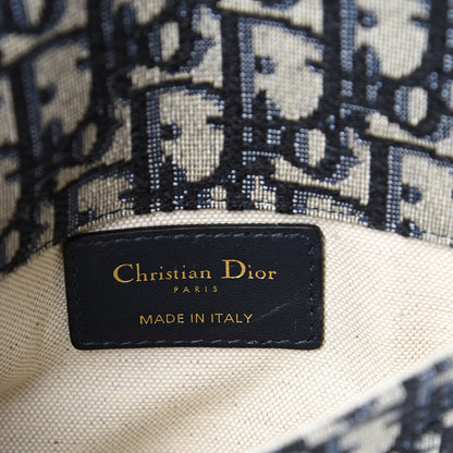 Christian Dior Oblique Saddle Belt Bag Blue 5 of 10