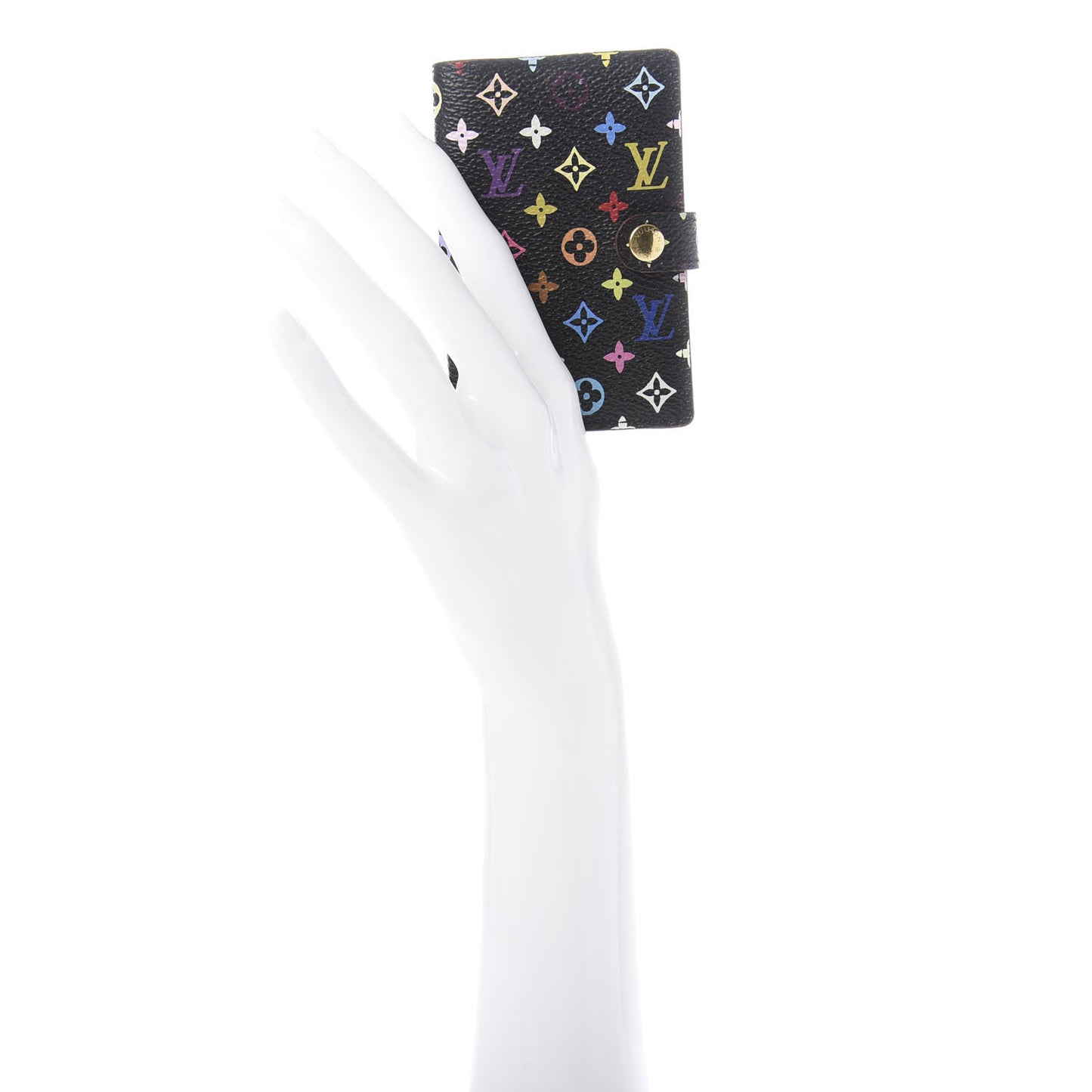 Monogram Multicolor Carnet de Bal Mini Agenda Cover Black