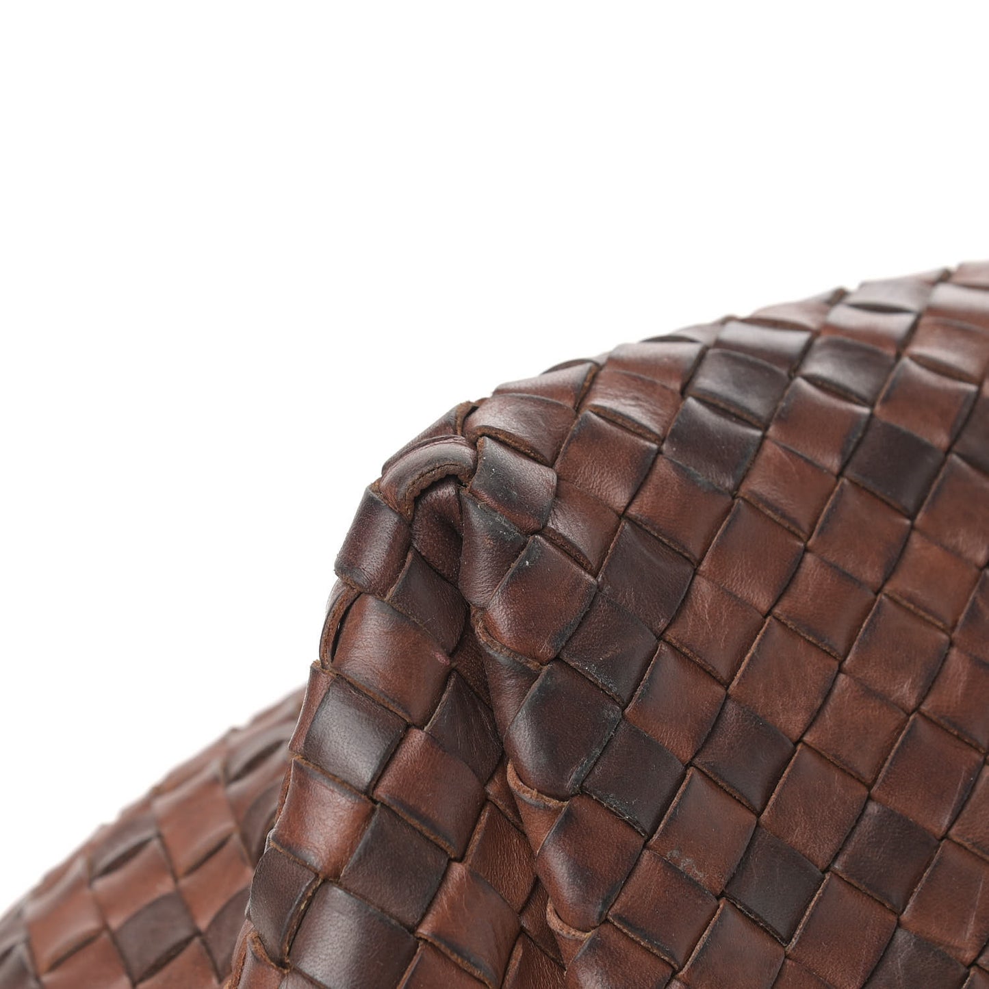 Nappa Intrecciato Large Cabat Brown