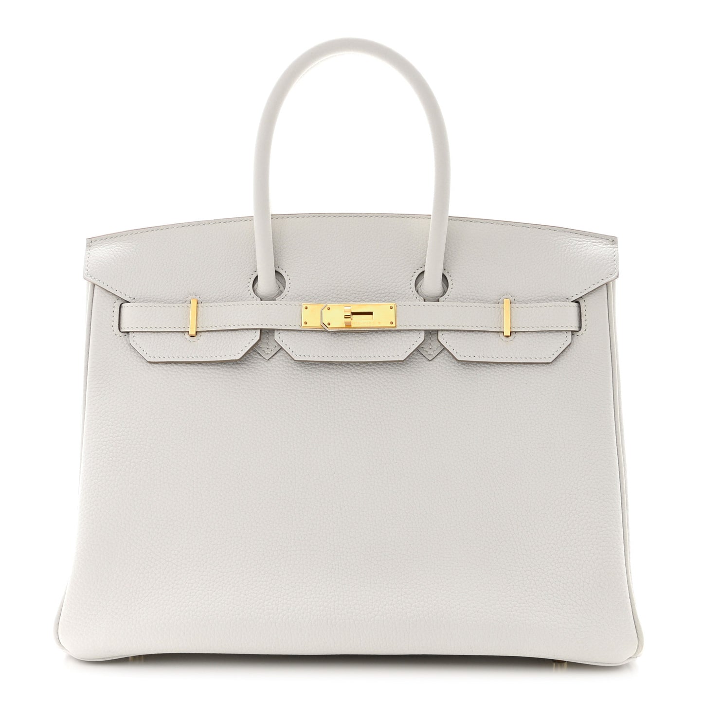 Togo Birkin 35 Gris Pale