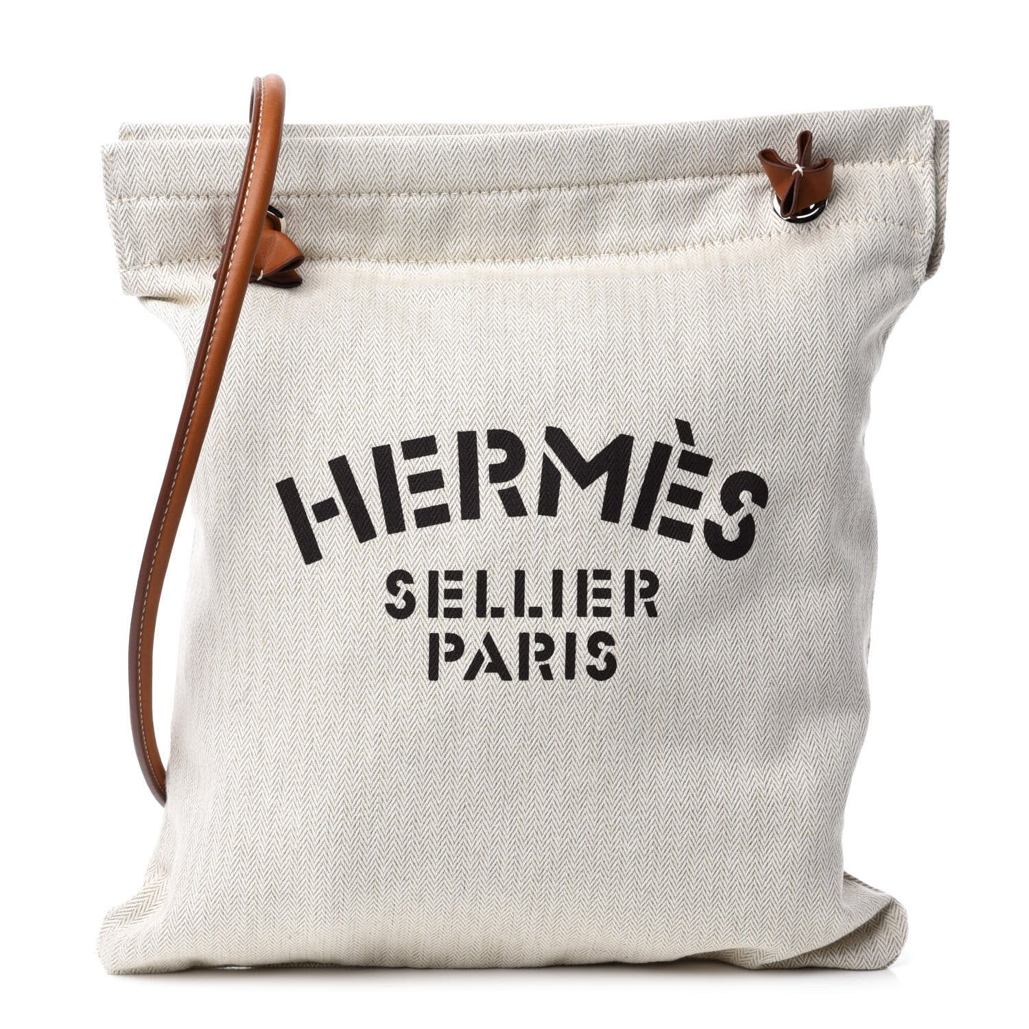 Hermes Canvas Swift Aline Grooming Bag Gold 1 of 9