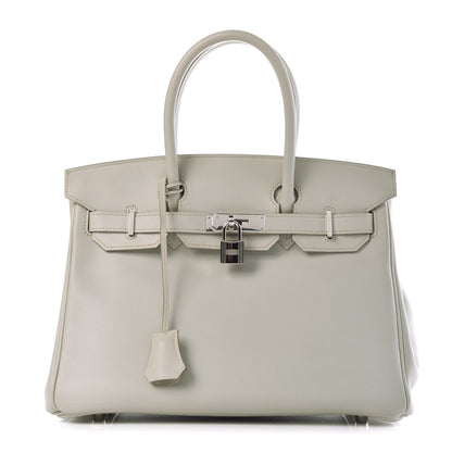 Hermes Swift Birkin 30 Gris Perle 1 of 12