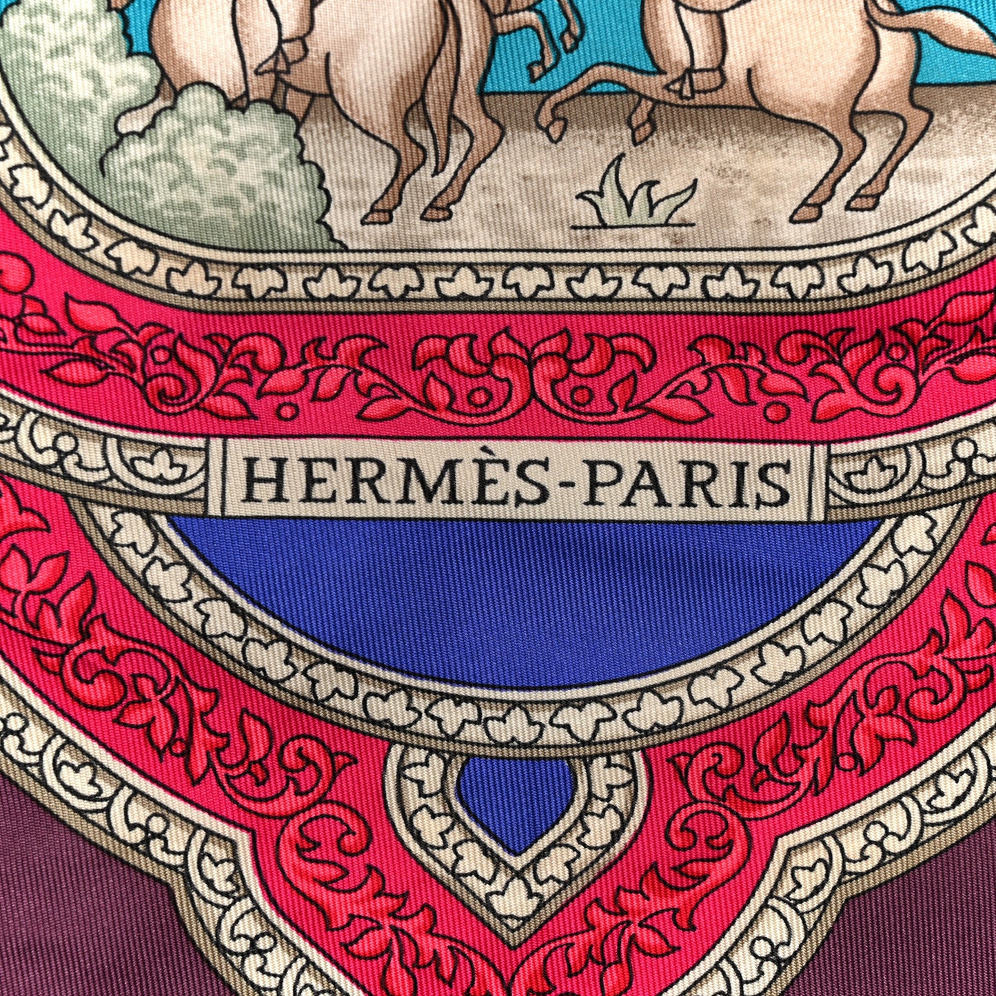 Silk Qalamdan Scarf 90