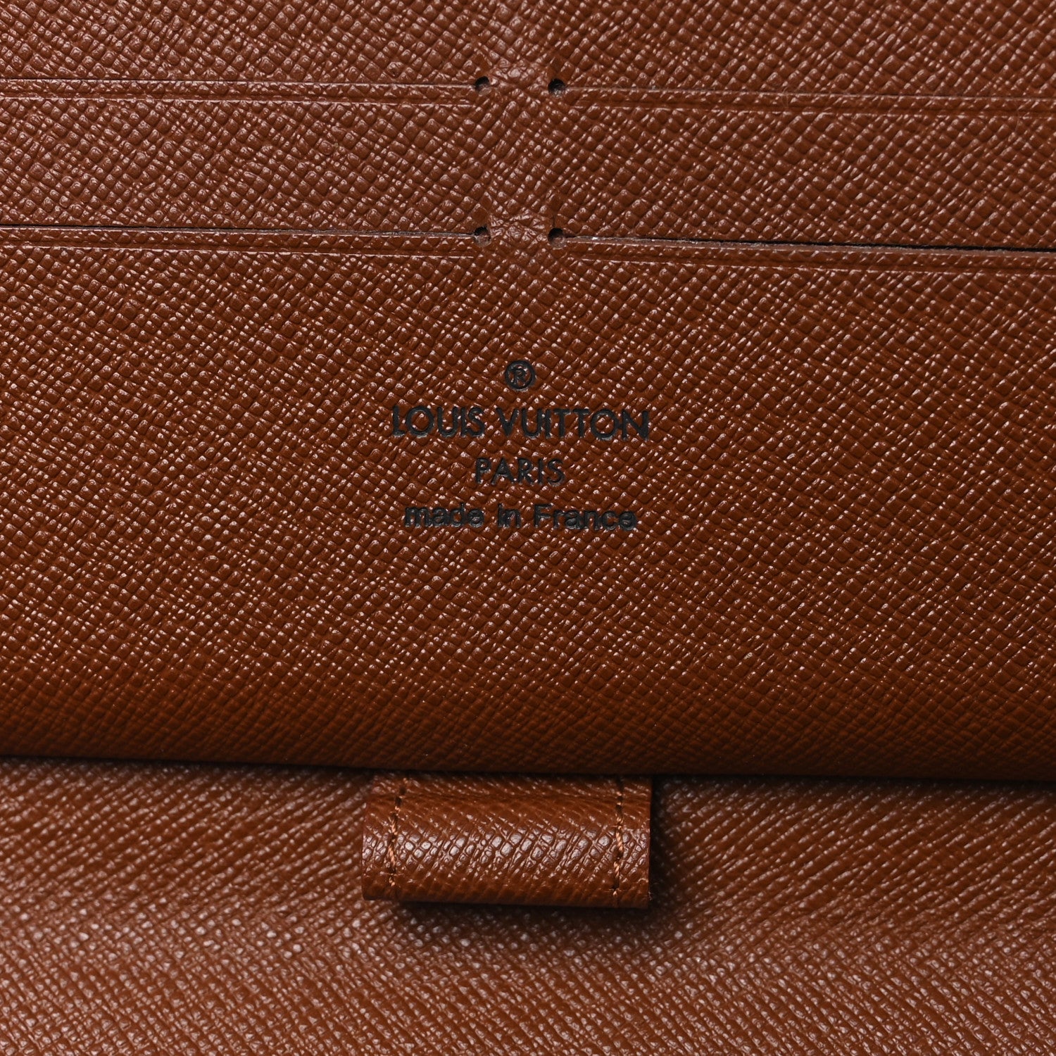 Louis Vuitton Monogram Zippy Wallet Organizer 8 of 9