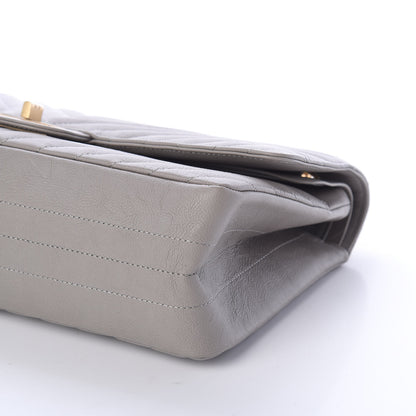 Chanel Calfskin Chevron Quilted 2.55 Reissue 226 Flap Grey 4 of 8