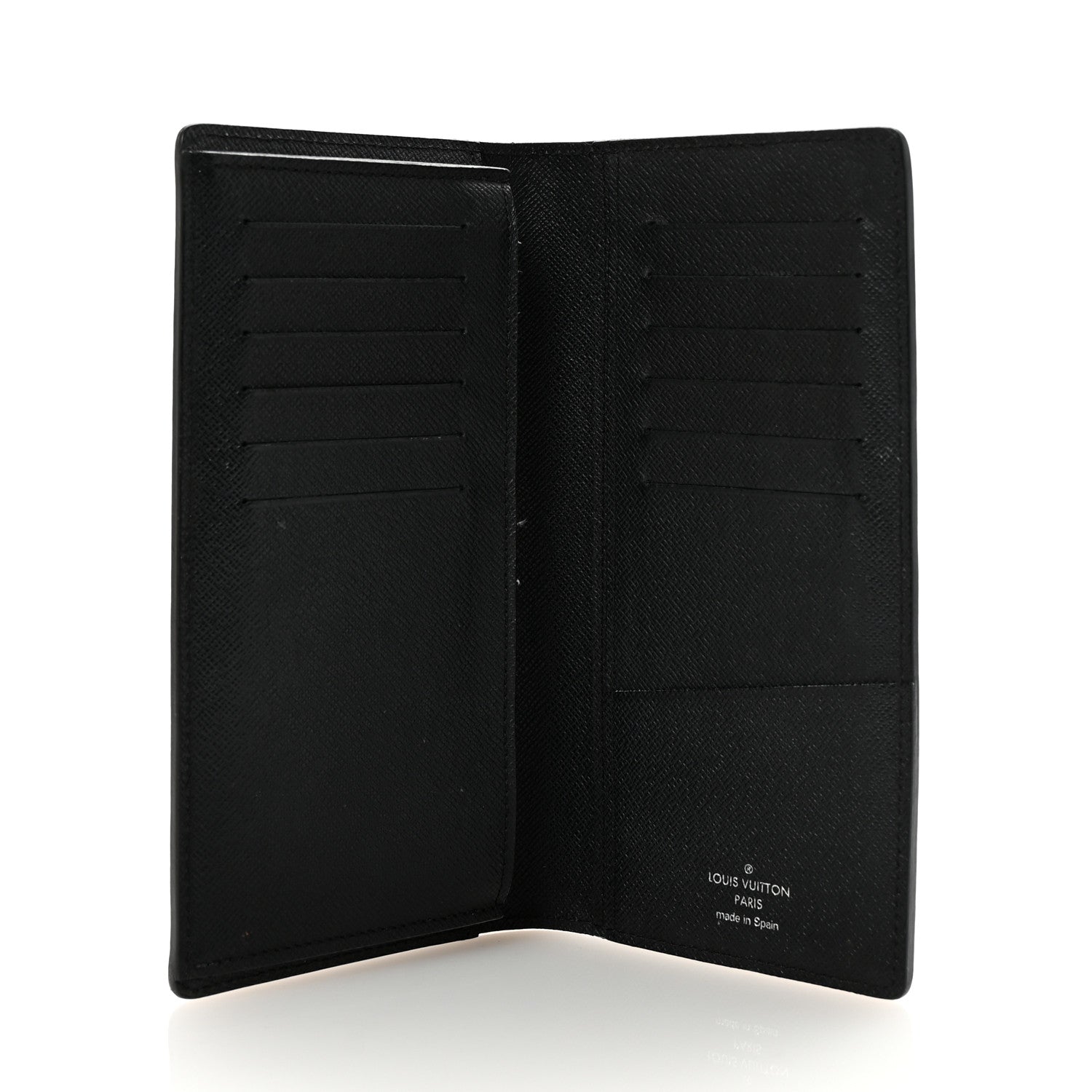 Louis Vuitton Epi Brazza Wallet Black 5 of 6