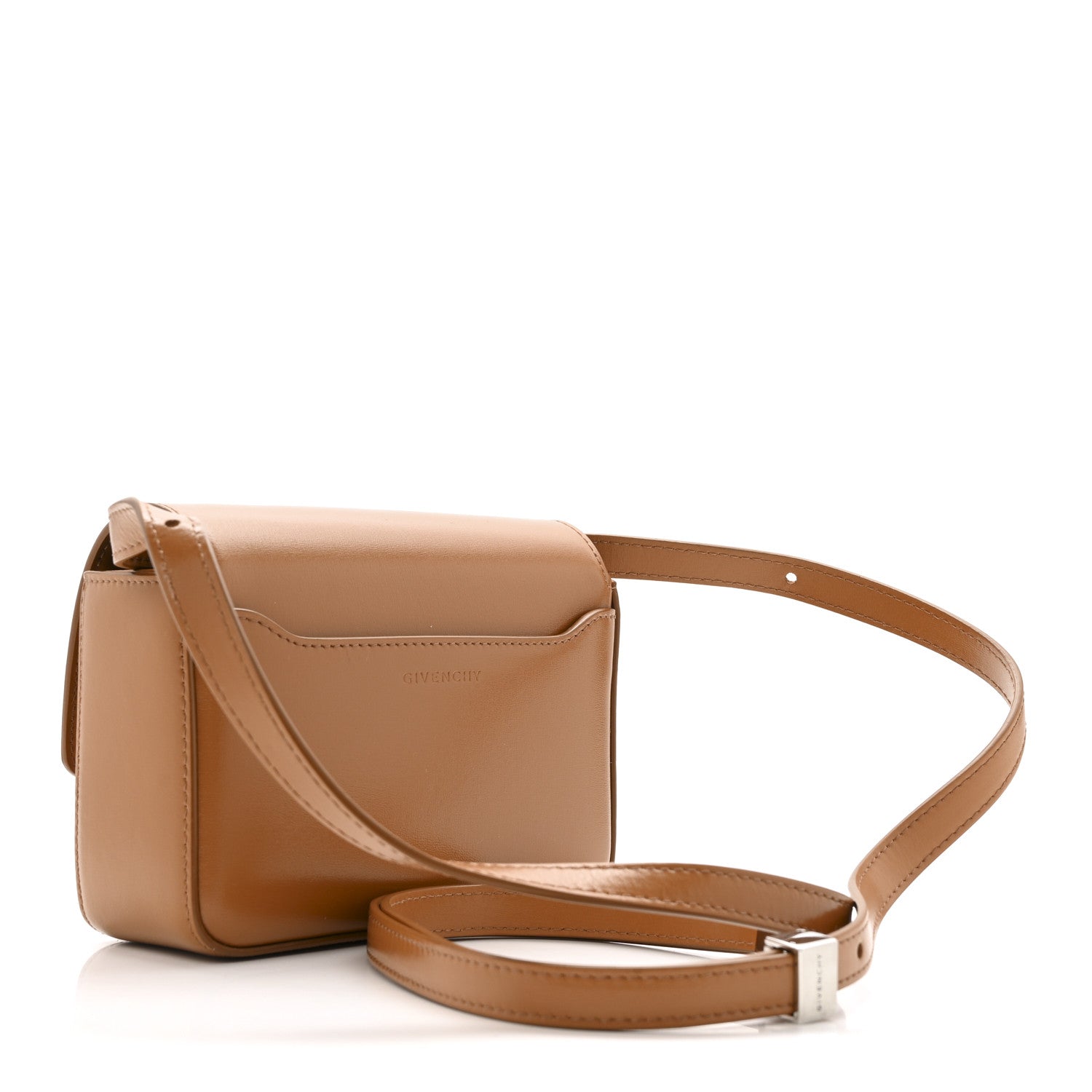 Givenchy Box Calfskin Small 4G Shoulder Bag Tan 3 of 9