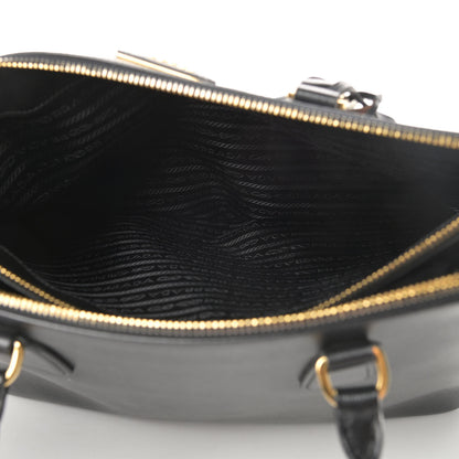 Prada Saffiano Medium Galleria Double Zip Tote Black 5 of 17