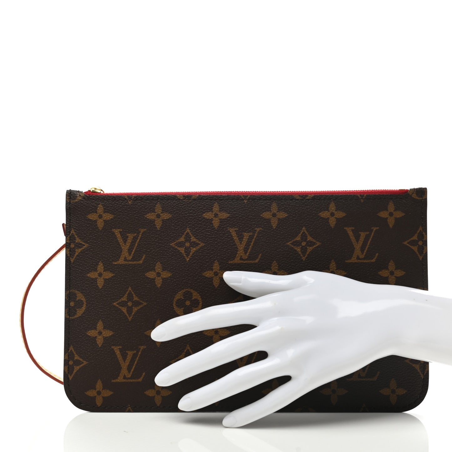 Monogram Neverfull MM GM Pochette Cherry