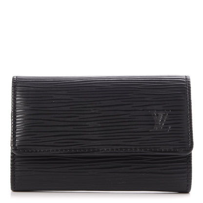 Louis Vuitton Epi Multicles 6 Key Holder Black 1 of 8