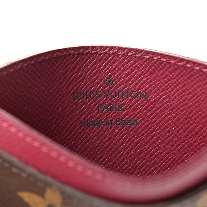 Louis Vuitton Monogram Card Holder Fuchsia 6 of 8