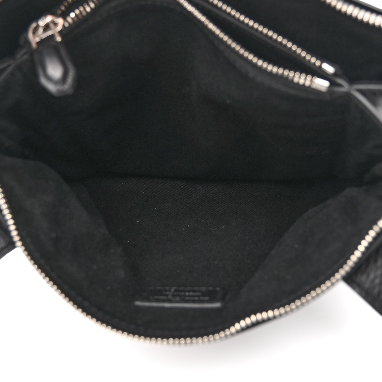 Salvatore Ferragamo Grained Calfskin Logo Shoulder Bag Black 6 of 10