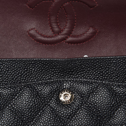 Chanel Caviar Quilted Small Double Flap Black 11 of 14