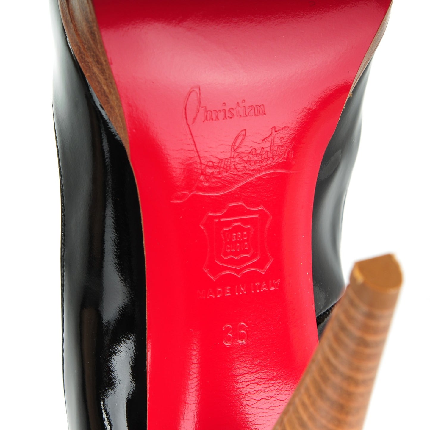 Patent Decollete 868 Pumps 36 Black