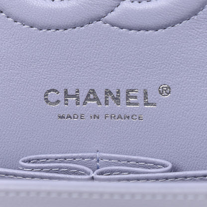 Chanel Caviar Quilted Medium Double Flap Light Purple 6 of 9