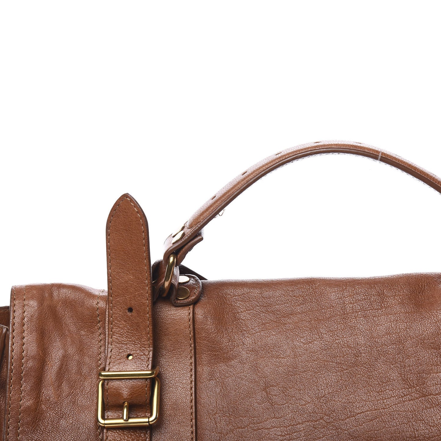 Lambskin Large PS1 Satchel Saddle