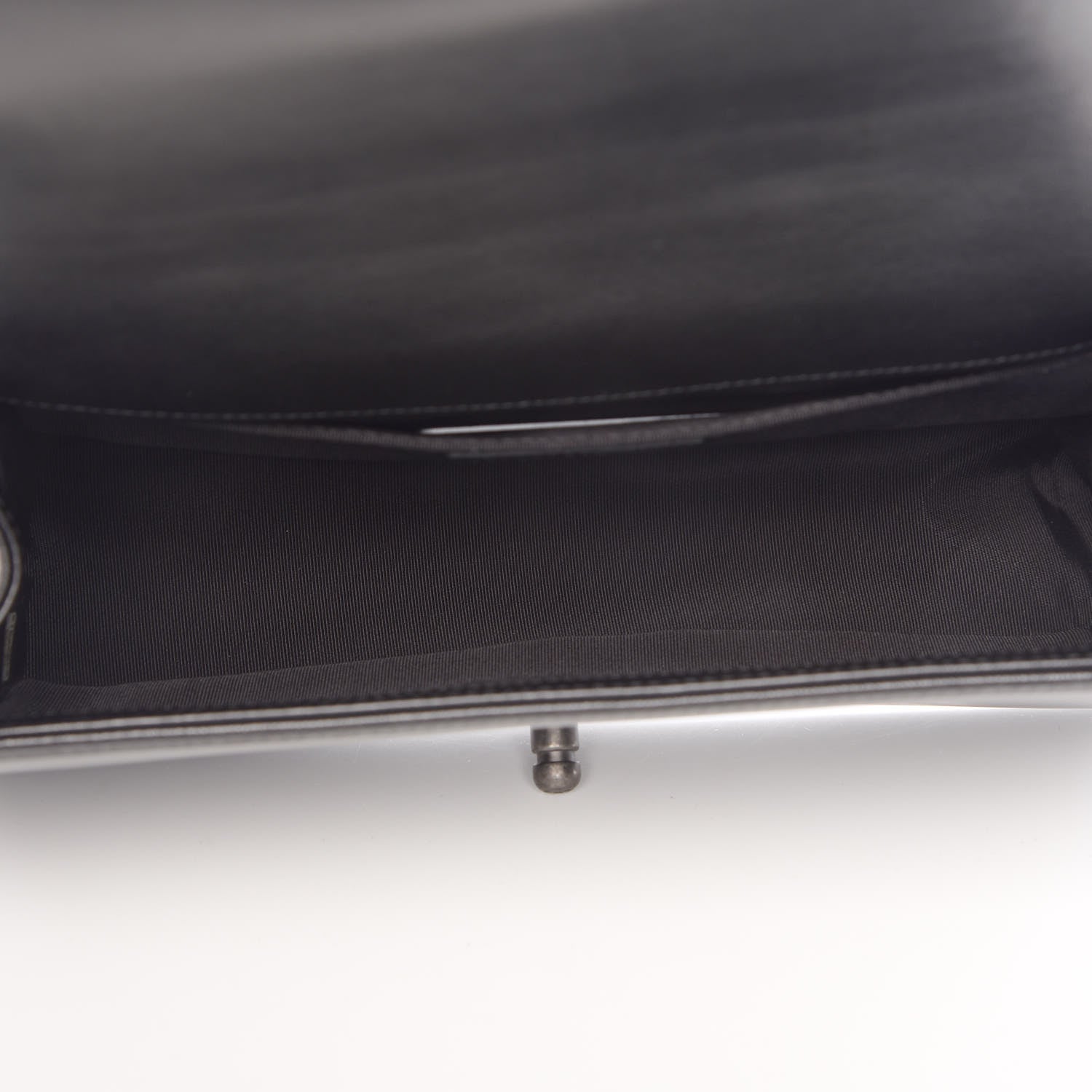 Chanel Lambskin Quilted Medium Boy Flap Black 6 of 10