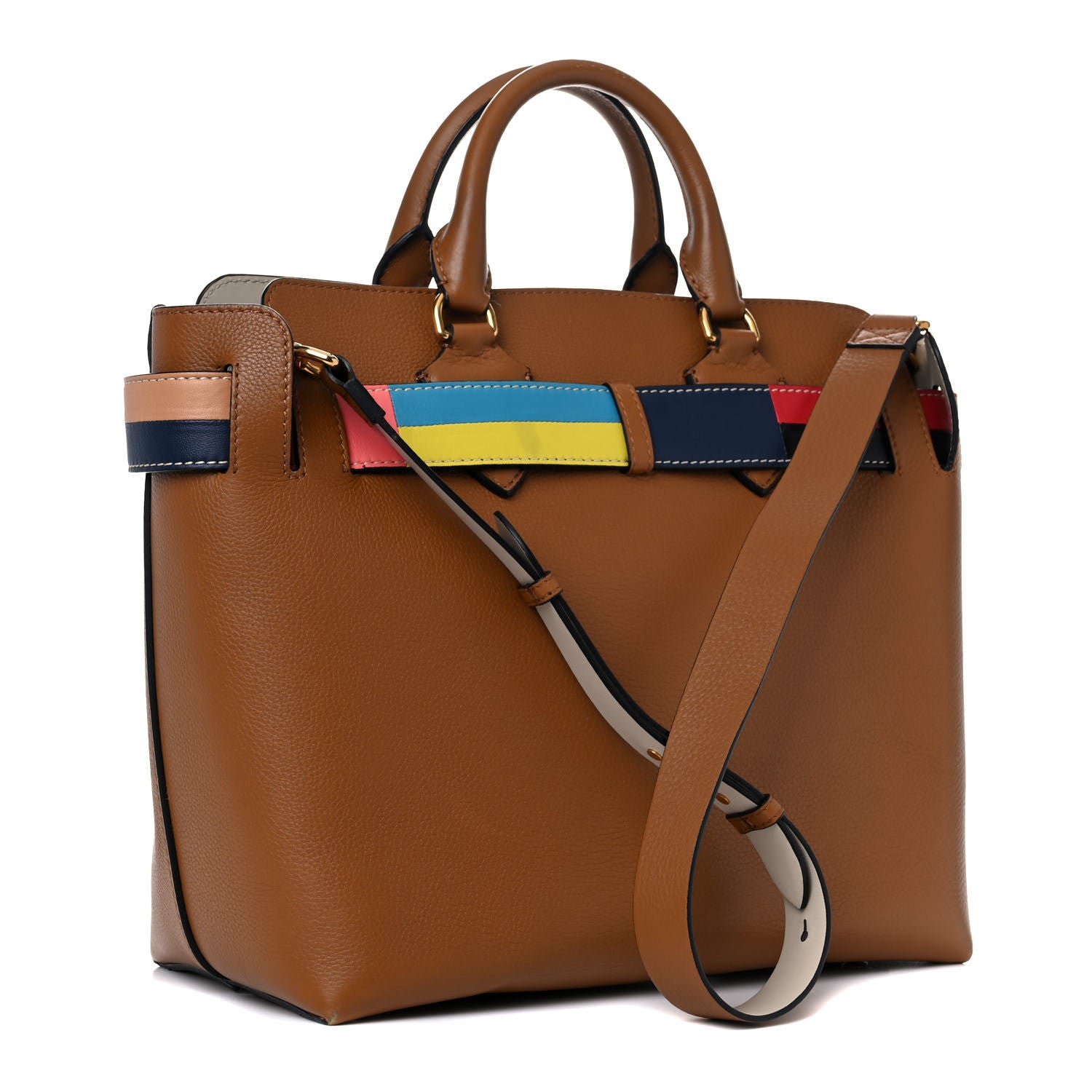 Burberry Soft Grain Calfskin Medium Belt Bag Cognac 3 of 14