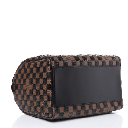 Louis Vuitton Damier Paillettes Speedy 30 Black 4 of 10