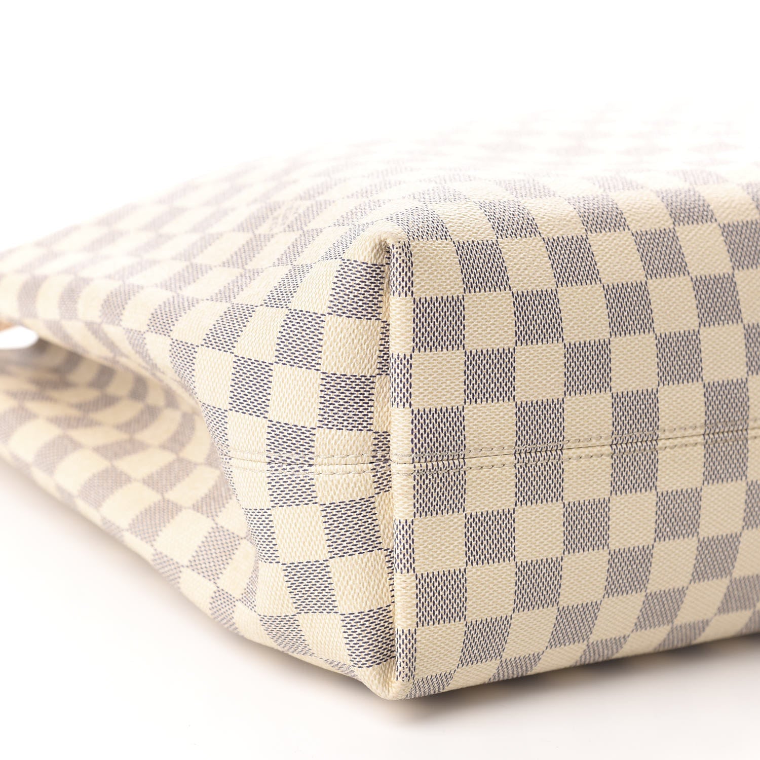 Louis Vuitton Damier Azur Graceful MM Rose Ballerine 6 of 12