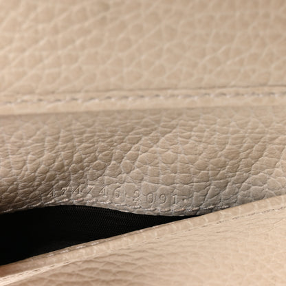 Gucci Dollar Calfskin GG Marmont Wallet Mystic White 7 of 9