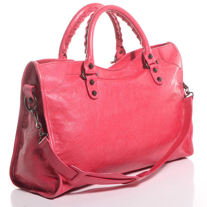 Balenciaga Agneau Classic Hardware City Rose Thulian 9 of 21