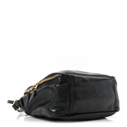 Balenciaga Agneau S Blanket Square Tote Black 4 of 9