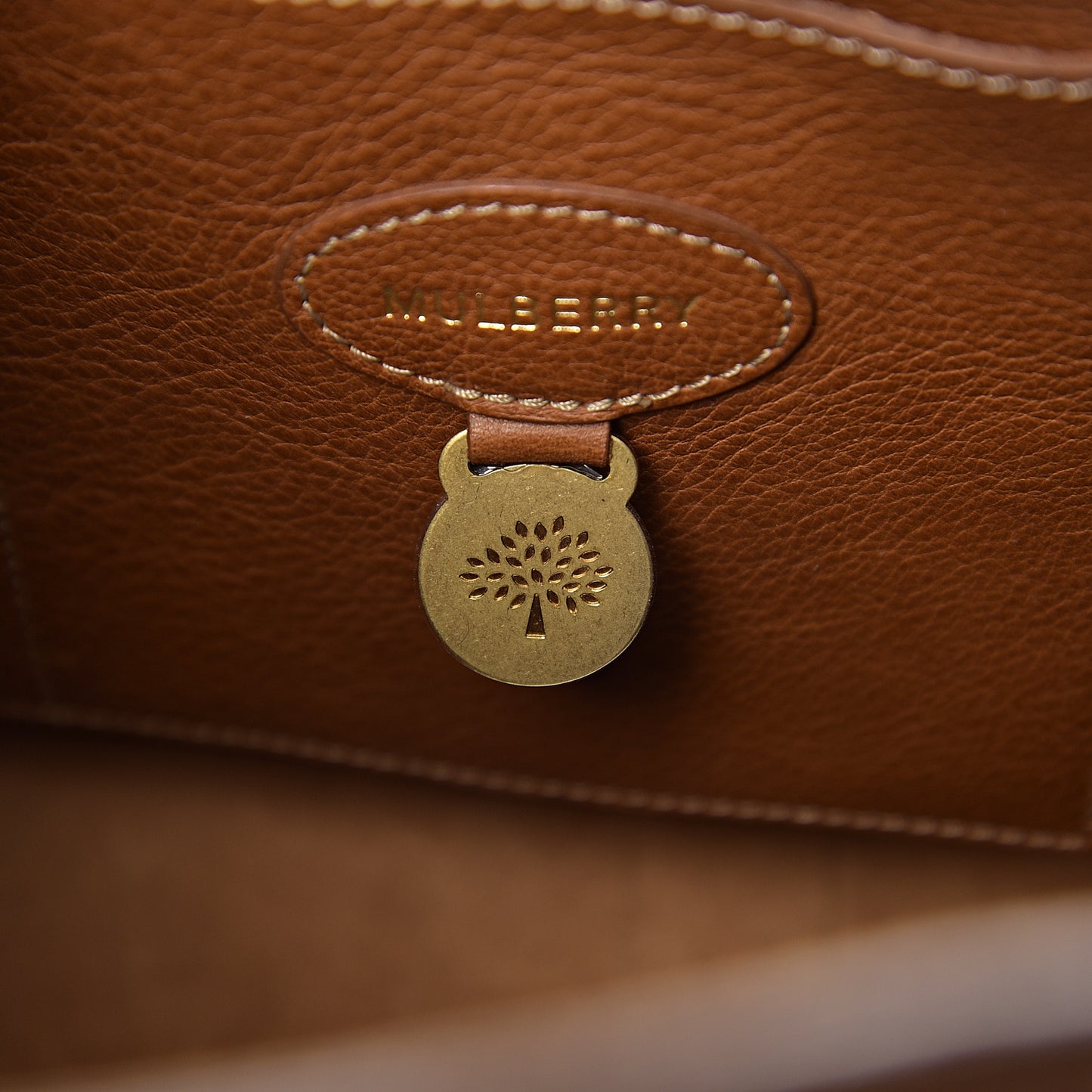Natural Leather Bayswater Oak
