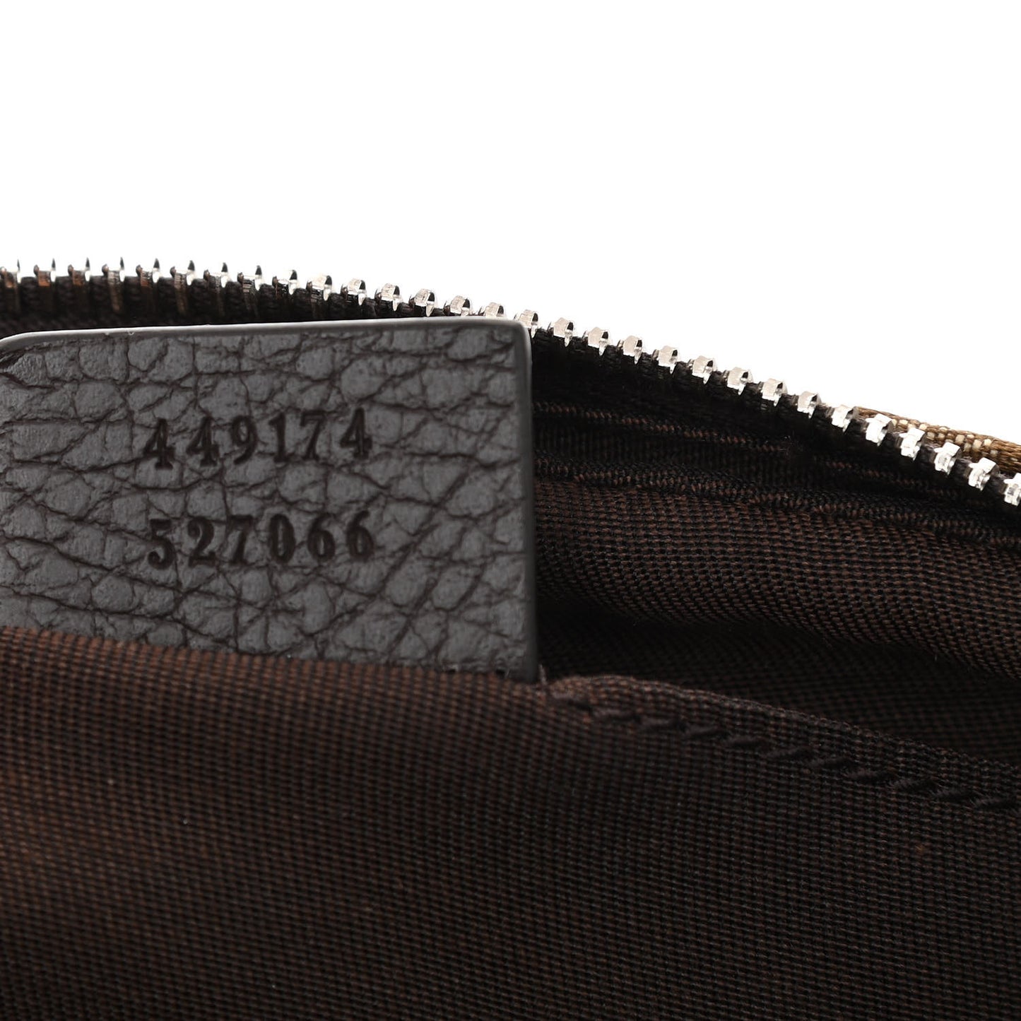 Monogram Belt Bag Dark Brown