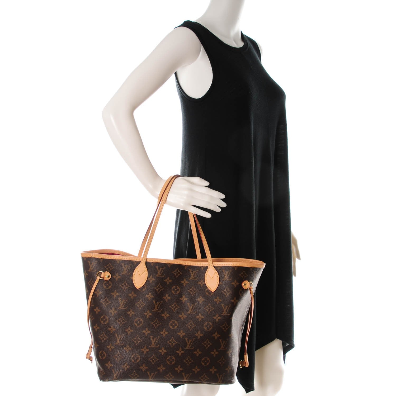 Louis Vuitton Monogram Neverfull MM Pivoine 2 of 8