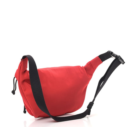Balenciaga Nylon Canvas Explorer Belt Bag Red 2 of 5