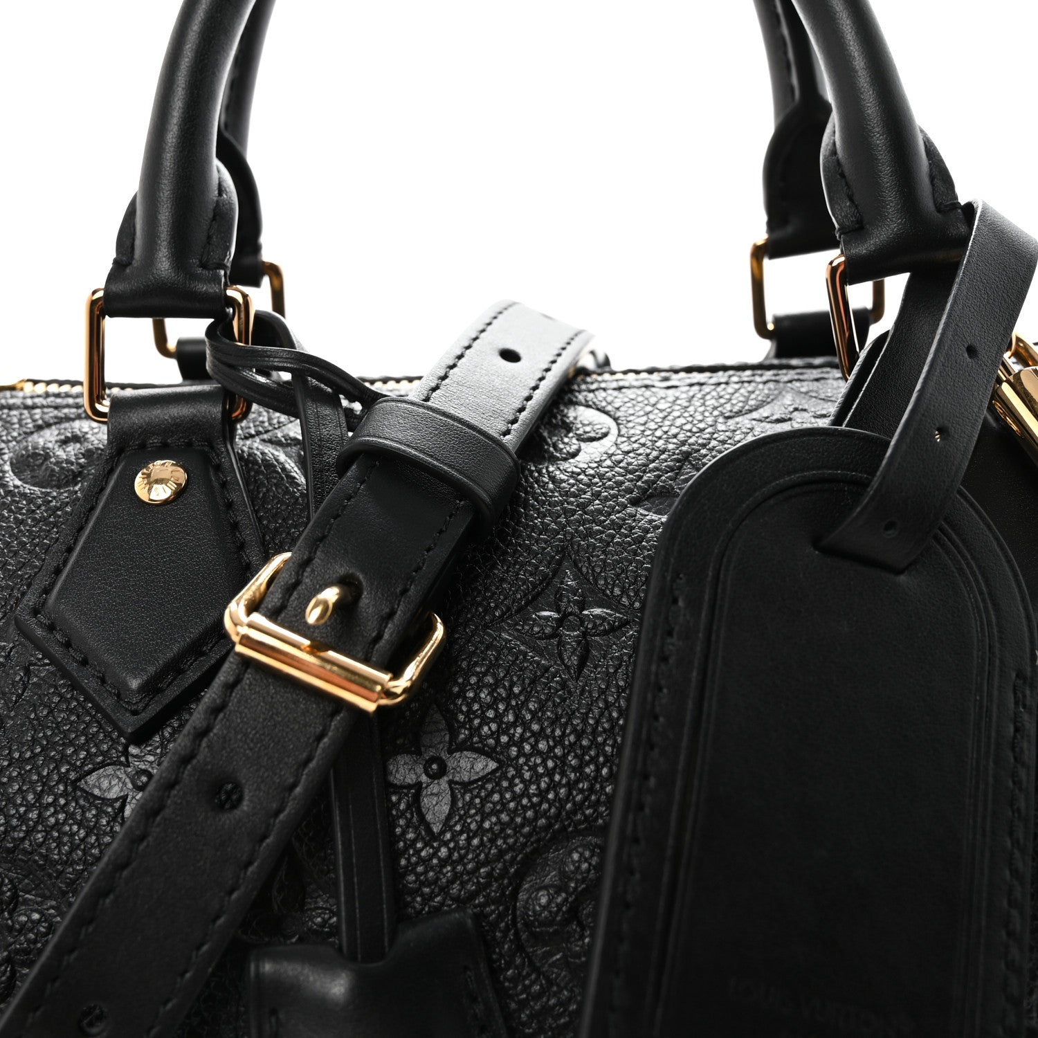 Louis Vuitton Empreinte Monogram Speedy Soft 30 Black 7 of 9