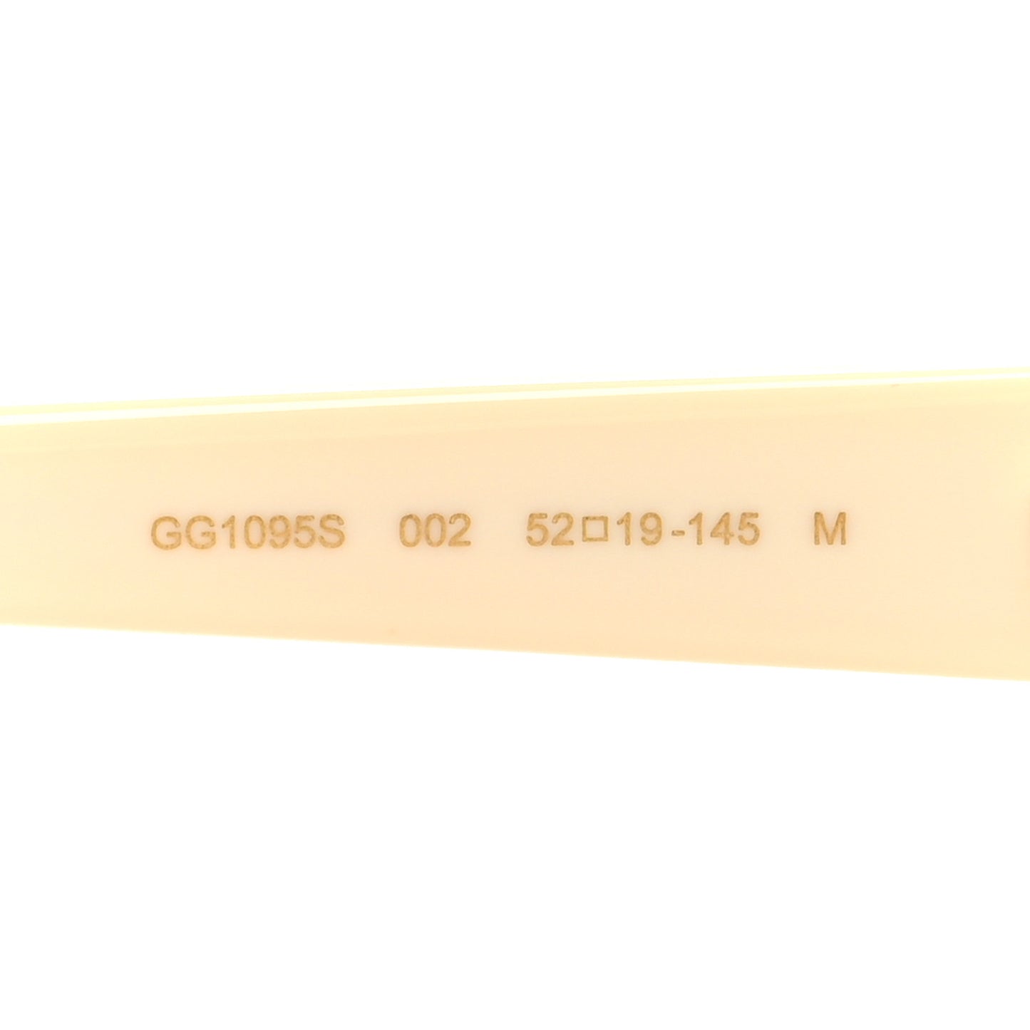 Acetate Crystal Sunglasses GG1095S Ivory