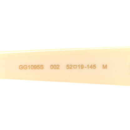 Gucci Acetate Crystal Sunglasses GG1095S Ivory 7 of 7