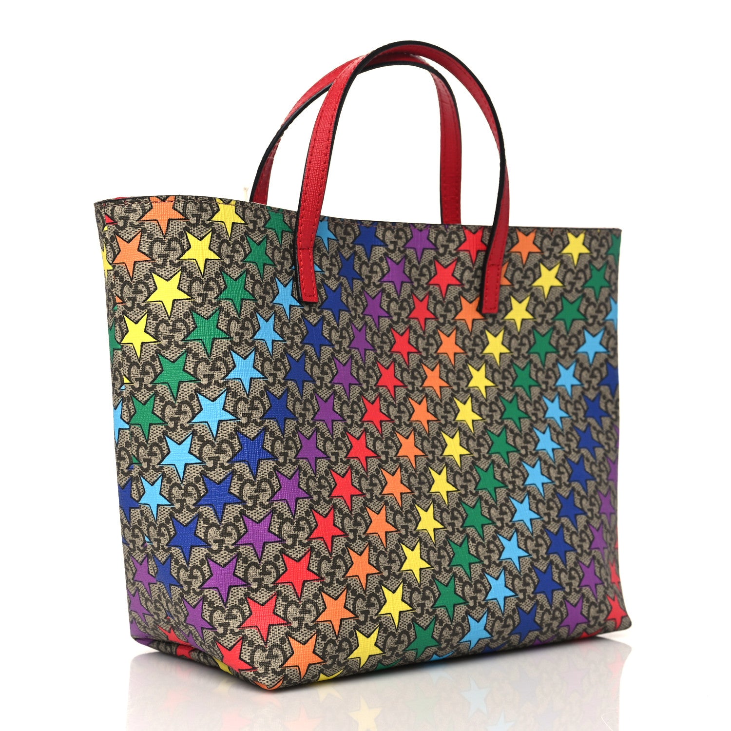 Gucci GG Supreme Monogram Childrens Star Print Tote Multicolor 3 of 6