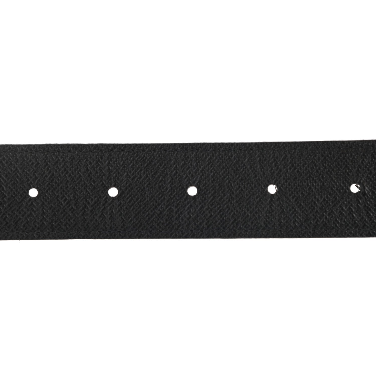 Louis Vuitton Calfskin Monogram 30mm LV Initiales Reversible Belt 85 34 Black 3 of 7