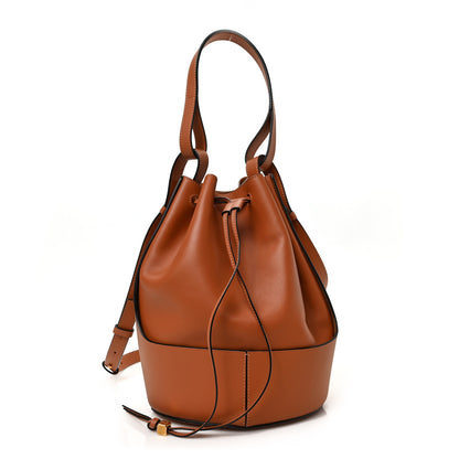 Loewe Calfskin Balloon Bucket Bag Tan 1 of 9