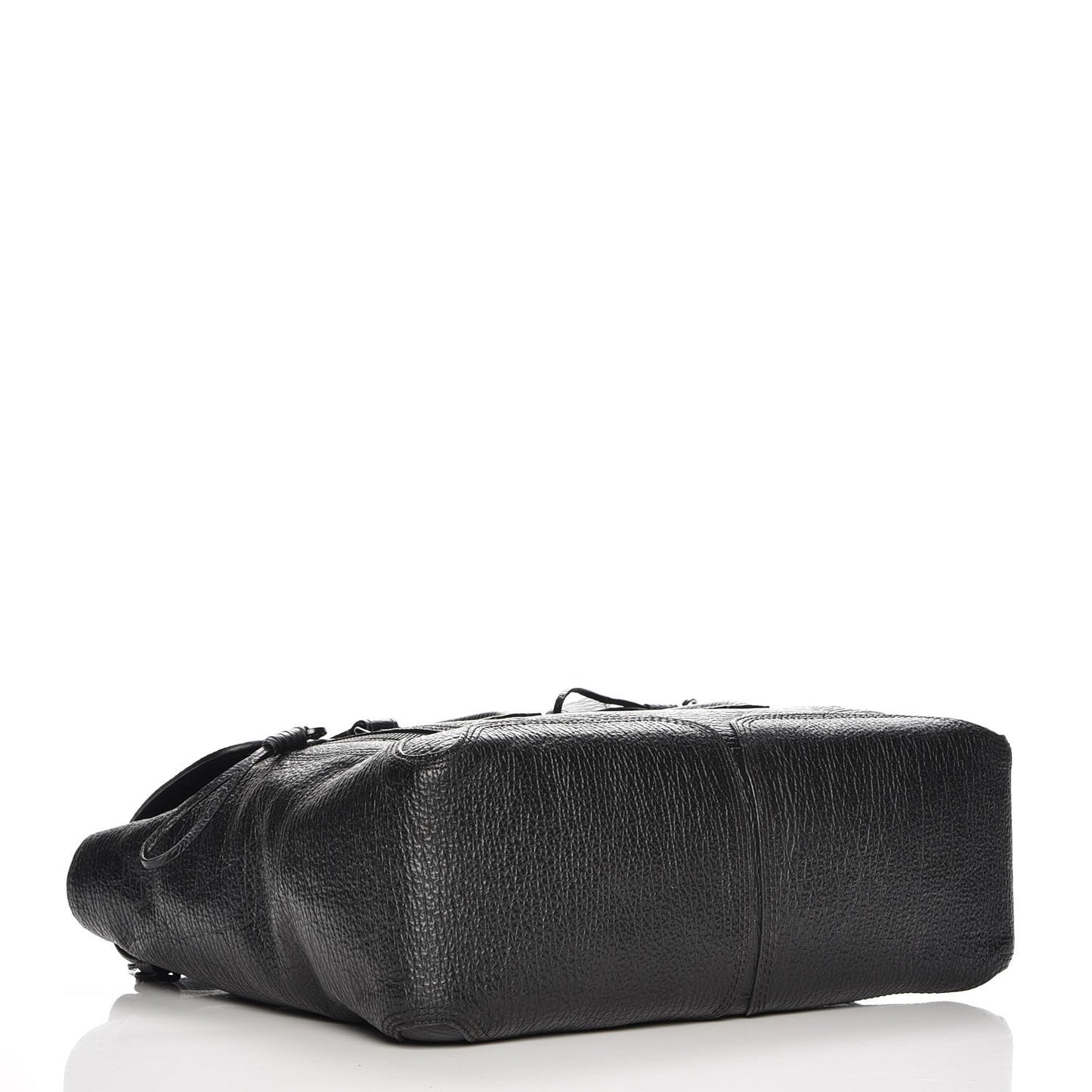 3.1 Textured Calfskin Large Pashli Satchel Black