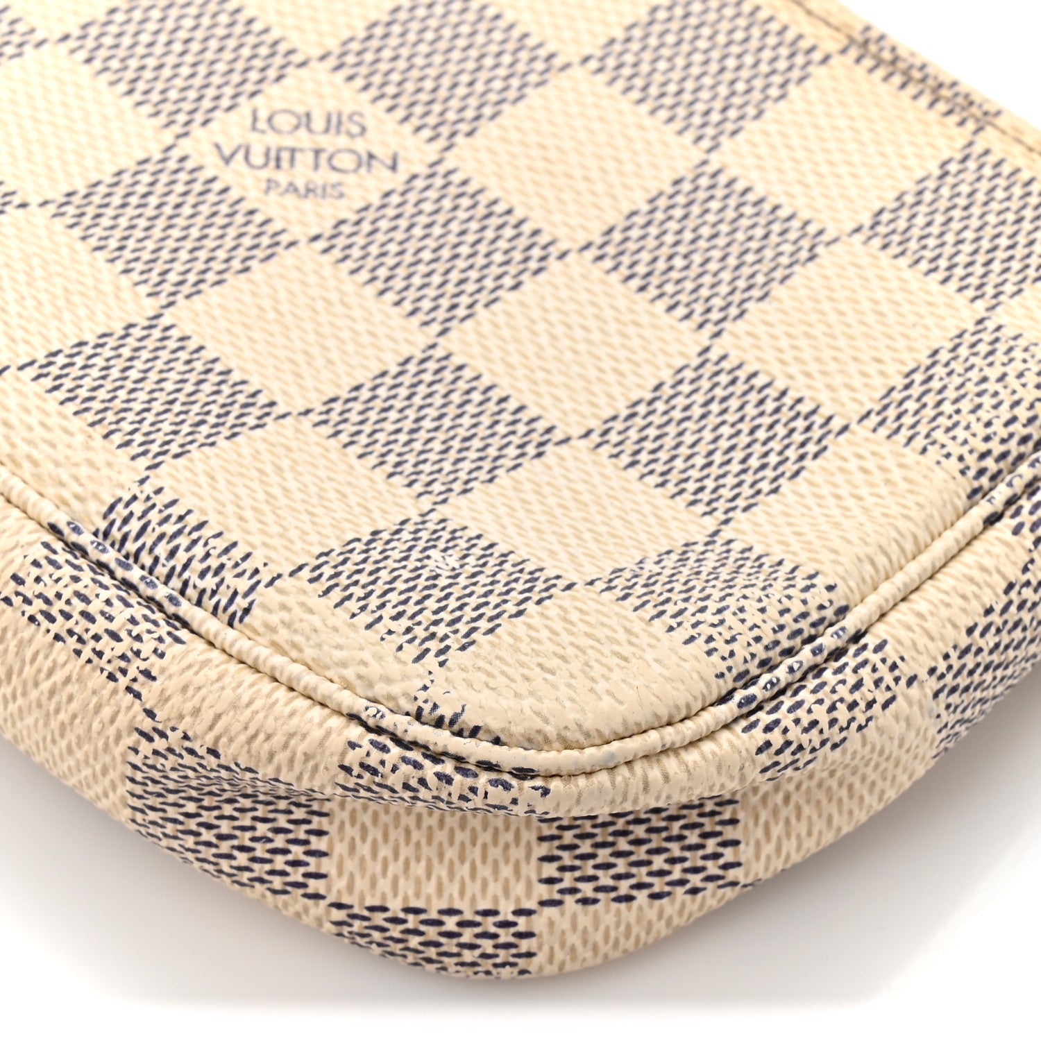 Louis Vuitton Damier Azur Mini Pochette Accessories 11 of 12