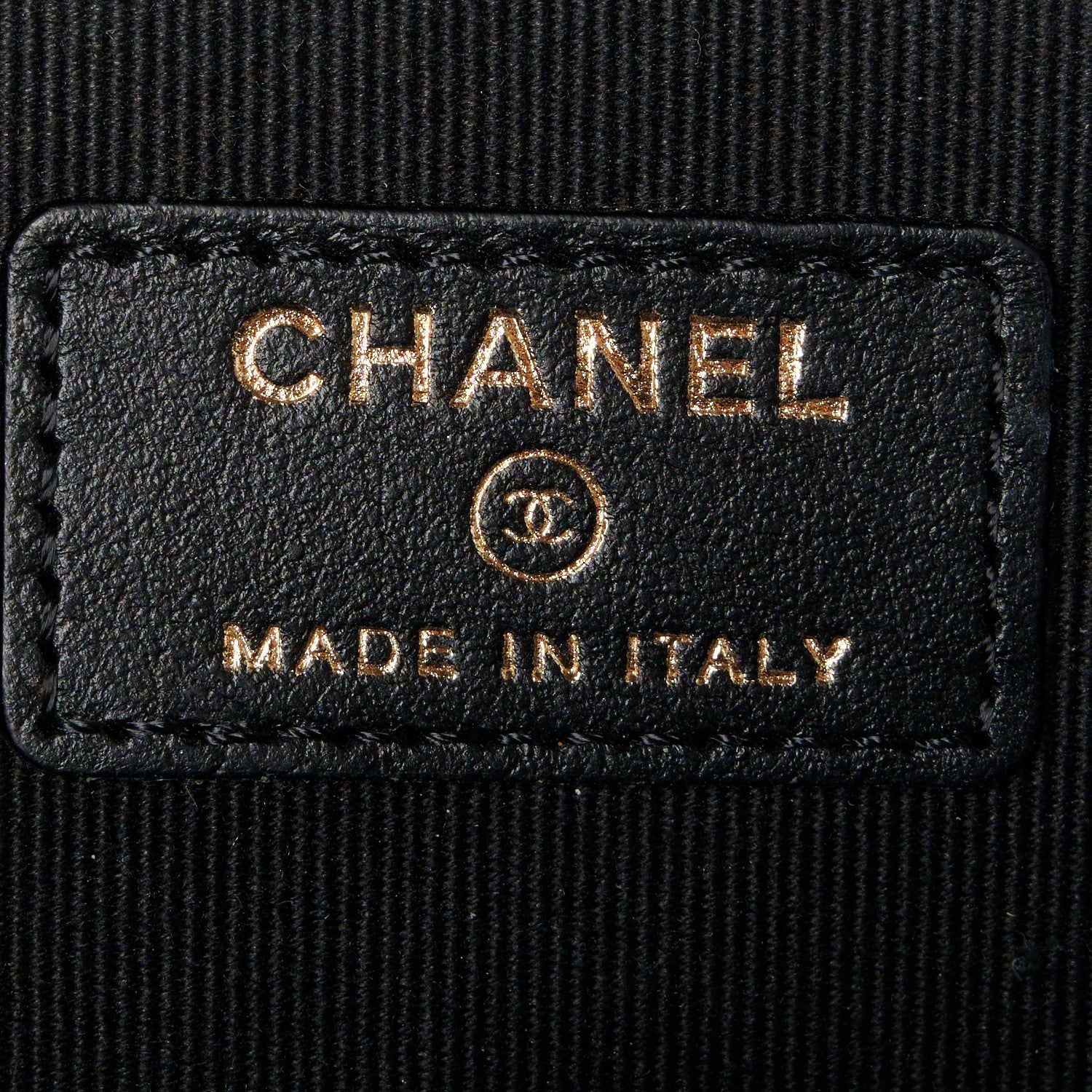 Chanel Caviar Quilted Small Boy Clutch With Chain Black 6 of 10