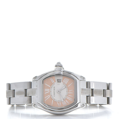 Cartier Stainless Steel 31mm Roadster Quartz Watch Pink 3 of 8